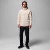 Men Drift Peak™ Stretch Down Hooded Jacket Men Drift Peak™ Stretch Down Hooded Jacket
