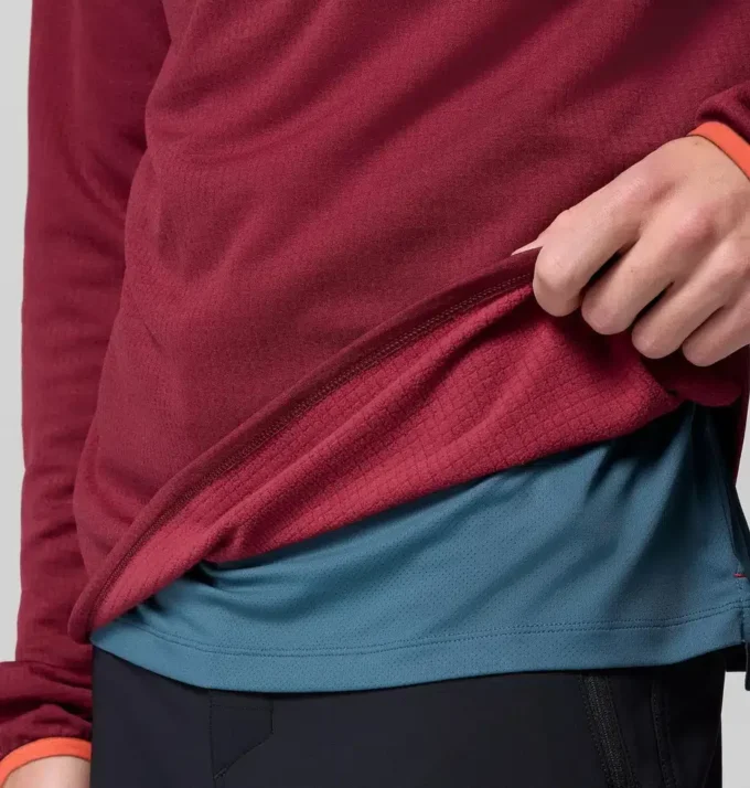 Men Essential Hike™ Grid Fleece Half Zip Pullover