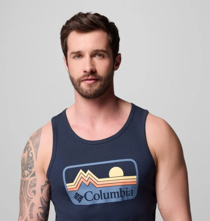 Men Excavate Tank Top