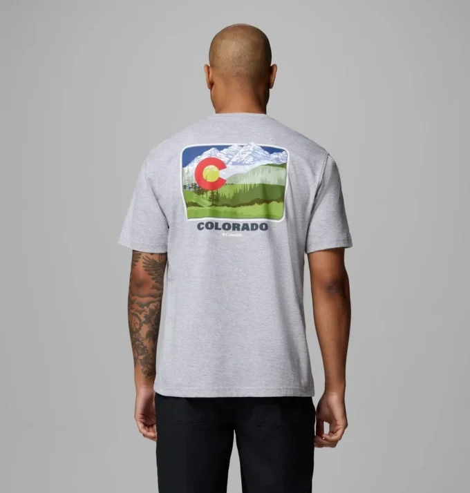 Men Flag CO CSC Short Sleeve T-Shirt