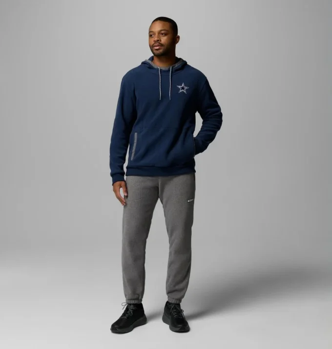 Men Flanker™ Fleece Hoodie – Dallas Cowboys