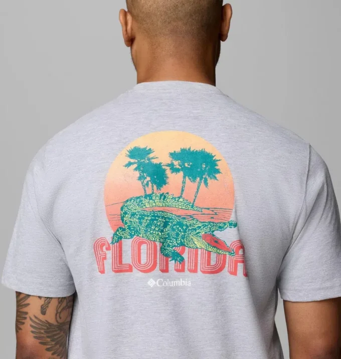 Men Floridasun Fl Gator CSC Short Sleeve T-Shirt