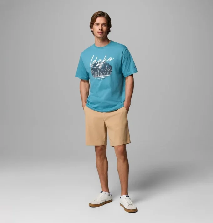 Men Garnet ID CSC Short Sleeve T-Shirt