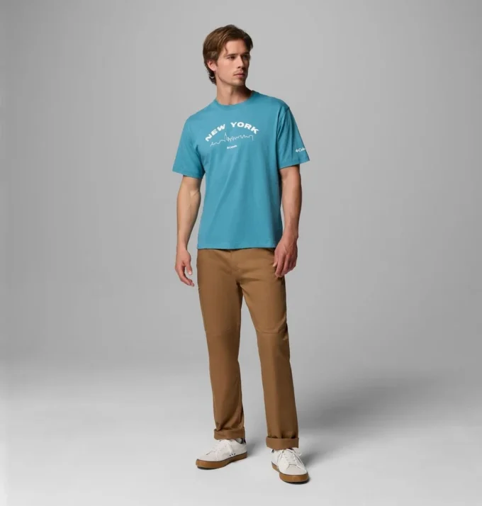 Men Gilded NY CSC Short Sleeve T-Shirt
