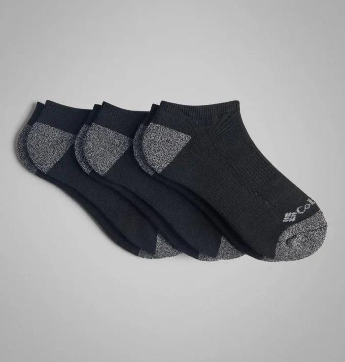 Men Half Cushion No-Show Socks – 3 Pack