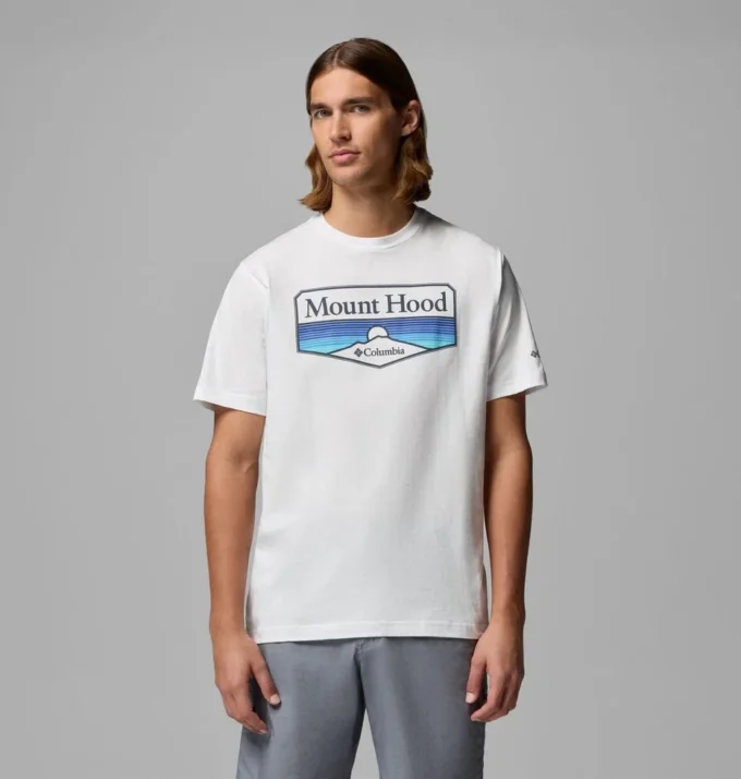 Men High Point Mt Hood CSC Short Sleeve T-Shirt