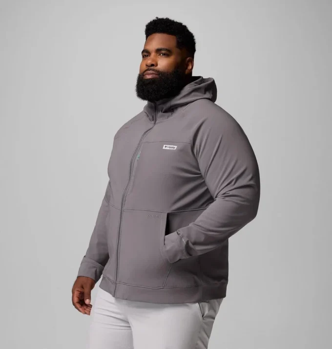 Men Hydroforce™ Full Zip Hoodie – Big Men Hydroforce™ Full Zip Hoodie – Big