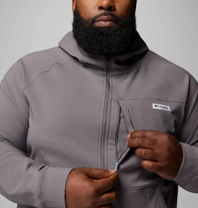 Men Hydroforce™ Full Zip Hoodie – Big Men Hydroforce™ Full Zip Hoodie – Big