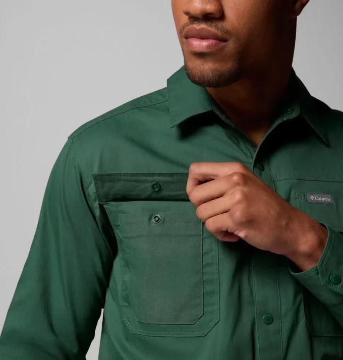 Men Landroamer™ Twill Long Sleeve Shirt