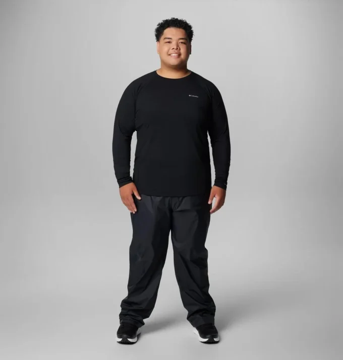 Men Midweight Baselayer Crew Shirt – Big