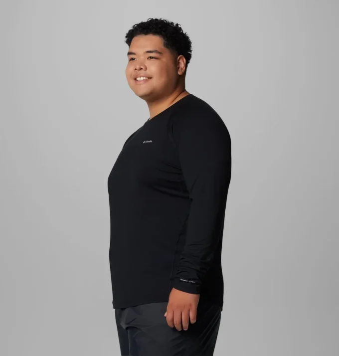 Men Midweight Baselayer Crew Shirt – Big