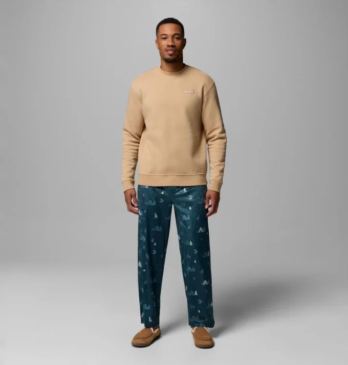 Men Minky Fleece Pajama Pants