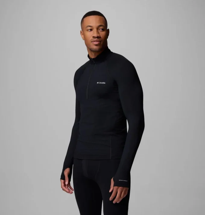 Men Omni-Heat™ Midweight Baselayer Half Zip Men Omni-Heat™ Midweight Baselayer Half Zip
