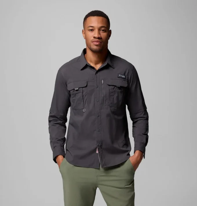Men PFG Bahama™ Elite Long Sleeve Shirt Men PFG Bahama™ Elite Long Sleeve Shirt