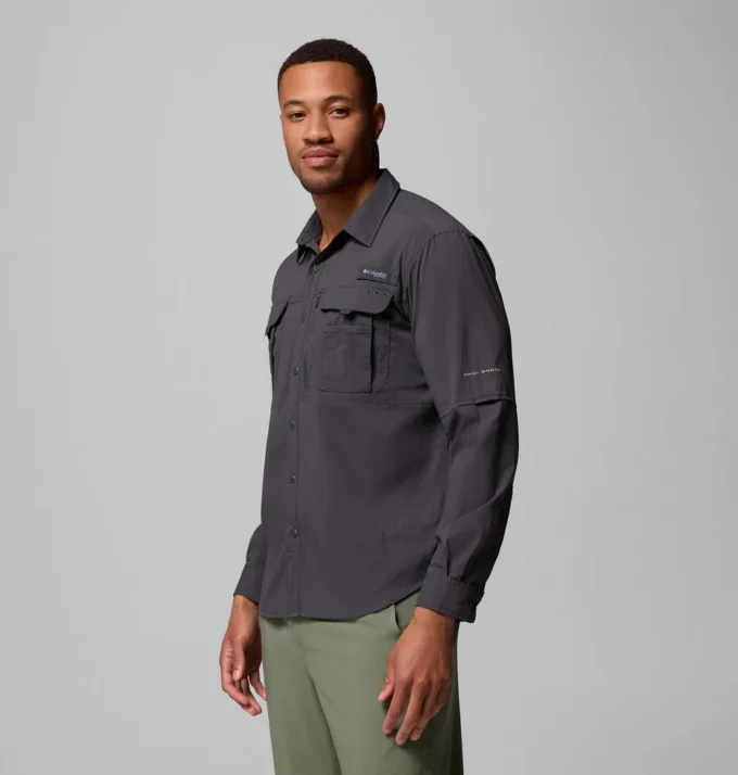 Men PFG Bahama™ Elite Long Sleeve Shirt Men PFG Bahama™ Elite Long Sleeve Shirt