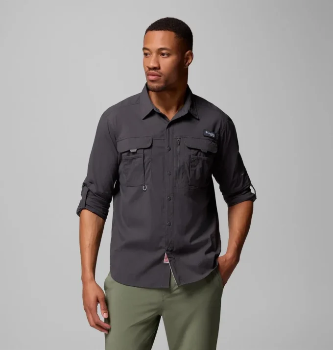 Men PFG Bahama™ Elite Long Sleeve Shirt Men PFG Bahama™ Elite Long Sleeve Shirt