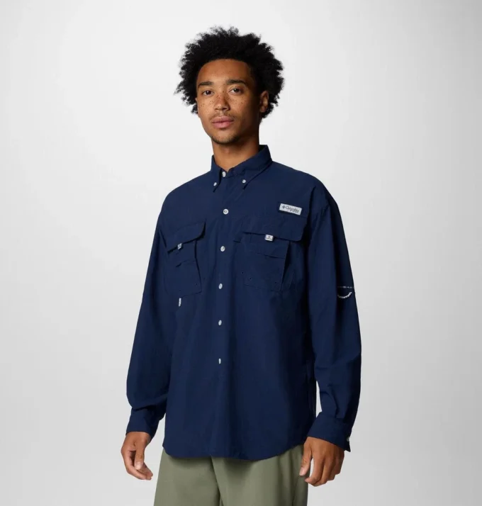 Men PFG Bahama™ II Long Sleeve Shirt – Tall Men PFG Bahama™ II Long Sleeve Shirt – Tall