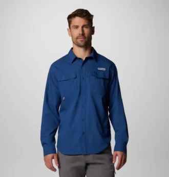 Men PFG Blood and Guts™ V Long Sleeve Shirt