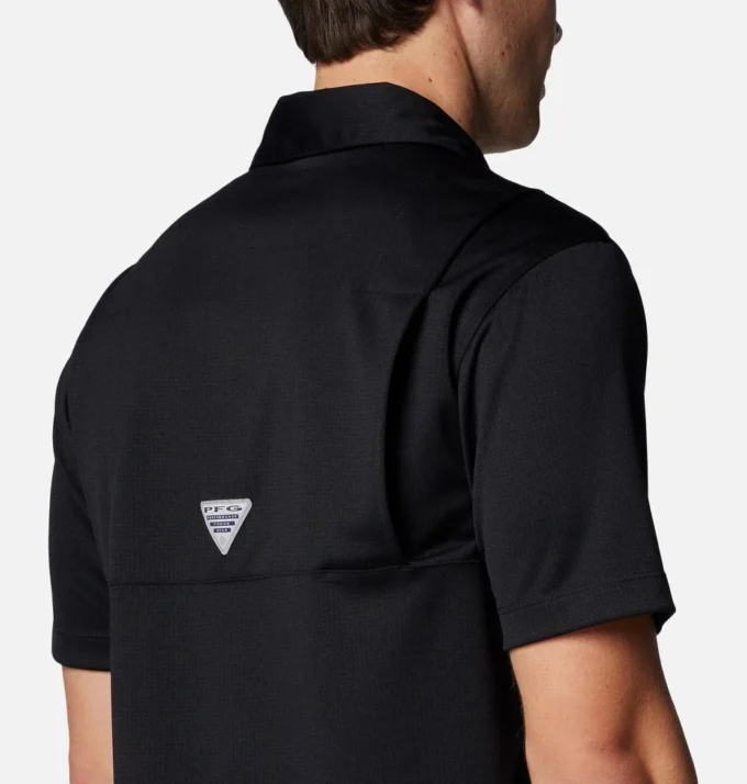Men PFG Flycaster Pocket Polo