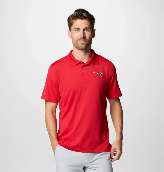 Men PFG Low Drag Offshore™ Polo – New England Patriots Men PFG Low Drag Offshore™ Polo – New England Patriots