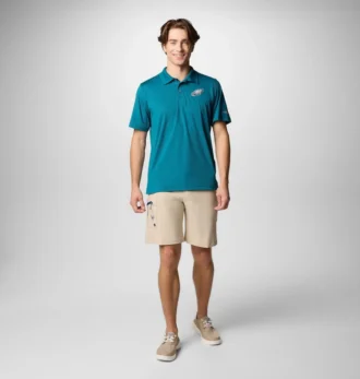 Men PFG Low Drag Offshore™ Polo – Philadelphia Eagles Men PFG Low Drag Offshore™ Polo – Philadelphia Eagles