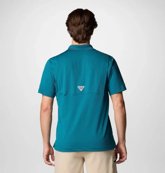 Men PFG Low Drag Offshore™ Polo – Philadelphia Eagles Men PFG Low Drag Offshore™ Polo – Philadelphia Eagles
