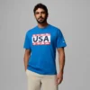 Men PFG™ Silver Bank Americana Hook Flag T-Shirt