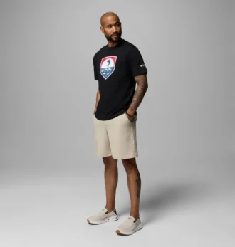 Men PFG™ Silver Bank Americana Marlin T-Shirt