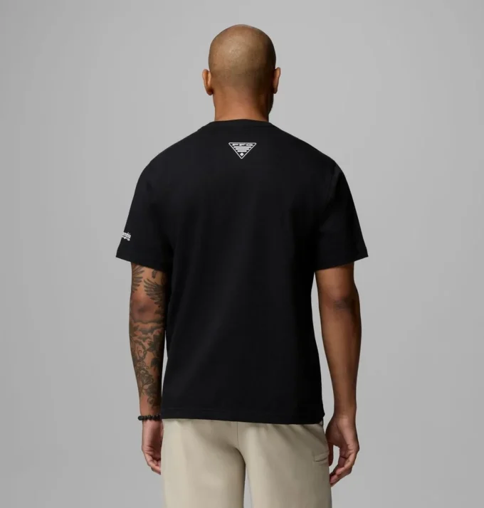 Men PFG™ Silver Bank Americana Marlin T-Shirt