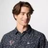 Men PFG Super Slack Tide™ Short Sleeve Shirt – Atlanta Falcons Men PFG Super Slack Tide™ Short Sleeve Shirt – Atlanta Falcons