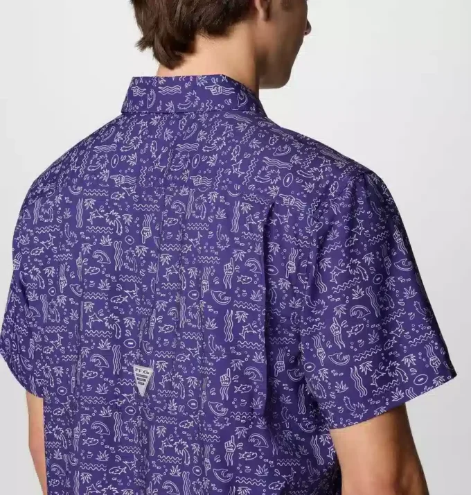 Men PFG Super Slack Tide™ Short Sleeve Shirt – Baltimore Ravens Men PFG Super Slack Tide™ Short Sleeve Shirt – Baltimore Ravens