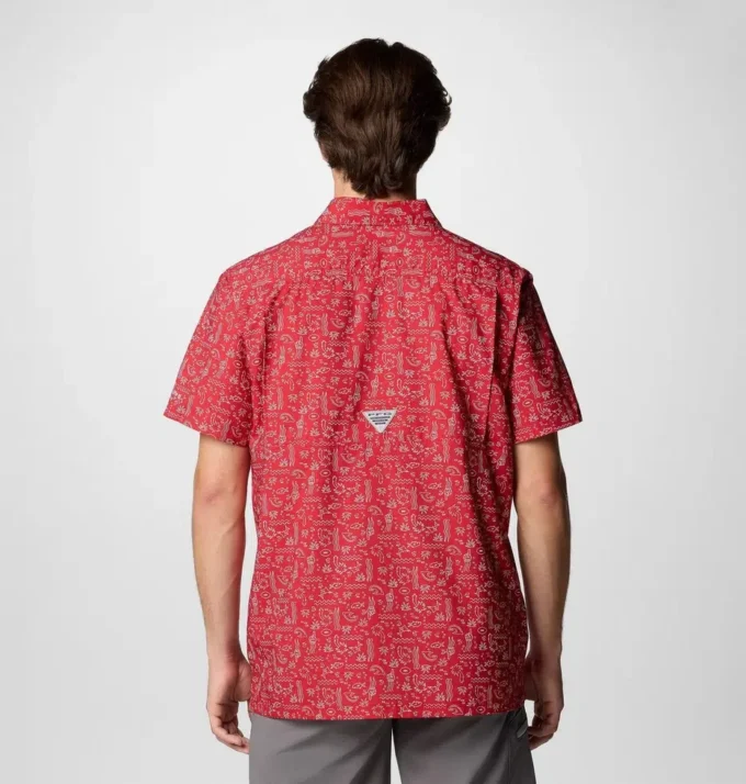 Men PFG Super Slack Tide™ Short Sleeve Shirt – Kansas City Chiefs Men PFG Super Slack Tide™ Short Sleeve Shirt – Kansas City Chiefs