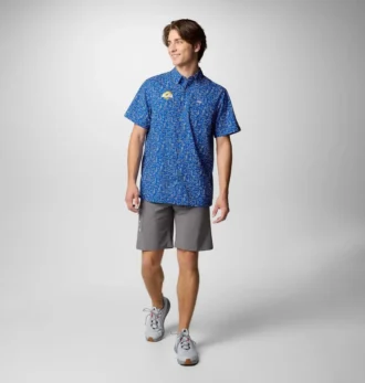 Men PFG Super Slack Tide™ Short Sleeve Shirt – Los Angeles Rams Men PFG Super Slack Tide™ Short Sleeve Shirt – Los Angeles Rams