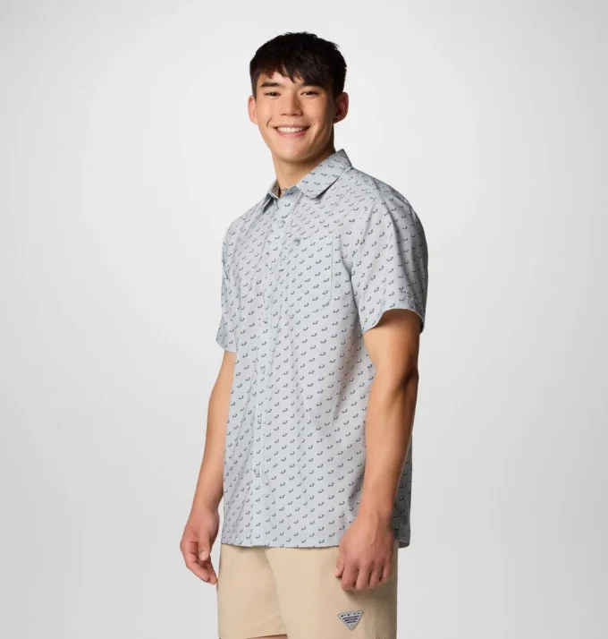 Men PFG Super Slack Tide™ Short Sleeve Shirt – Philadelphia Eagles Men PFG Super Slack Tide™ Short Sleeve Shirt – Philadelphia Eagles
