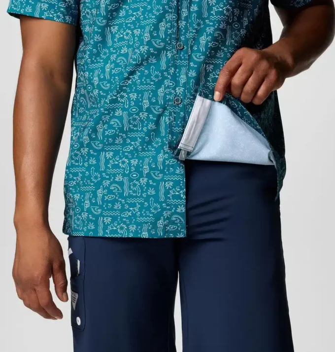 Men PFG Super Slack Tide™ Short Sleeve Shirt – Philadelphia Eagles Men PFG Super Slack Tide™ Short Sleeve Shirt – Philadelphia Eagles