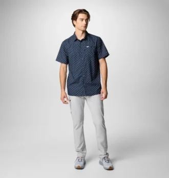 Men PFG Super Slack Tide™ Short Sleeve Shirt – Seattle Seahawks Men PFG Super Slack Tide™ Short Sleeve Shirt – Seattle Seahawks