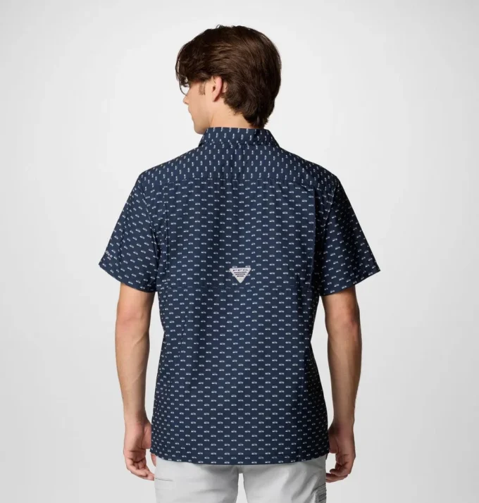 Men PFG Super Slack Tide™ Short Sleeve Shirt – Seattle Seahawks Men PFG Super Slack Tide™ Short Sleeve Shirt – Seattle Seahawks