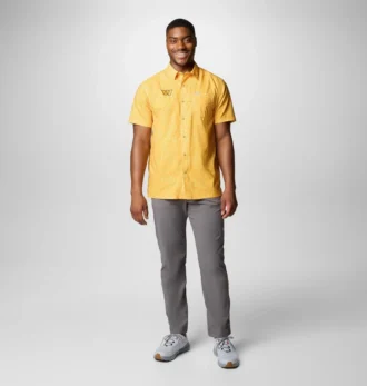 Men PFG Super Slack Tide™ Short Sleeve Shirt – Washington Commanders Men PFG Super Slack Tide™ Short Sleeve Shirt – Washington Commanders