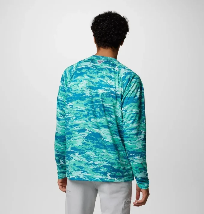 Men PFG Super Solar Stream™ Graphic Long Sleeve Shirt