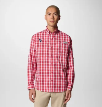Men PFG Super Tamiami™ Long Sleeve Shirt – Houston Texans