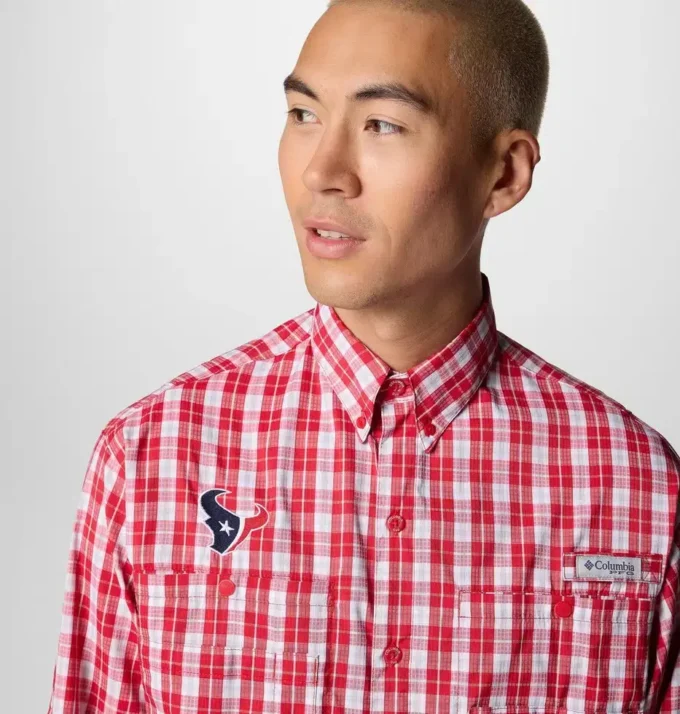 Men PFG Super Tamiami™ Long Sleeve Shirt – Houston Texans Men PFG Super Tamiami™ Long Sleeve Shirt – Houston Texans