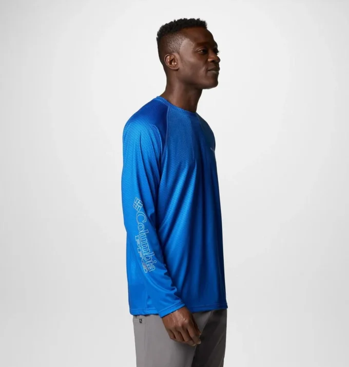Men PFG Super Terminal Tackle™ Super Fade Long Sleeve Shirt Men PFG Super Terminal Tackle™ Super Fade Long Sleeve Shirt