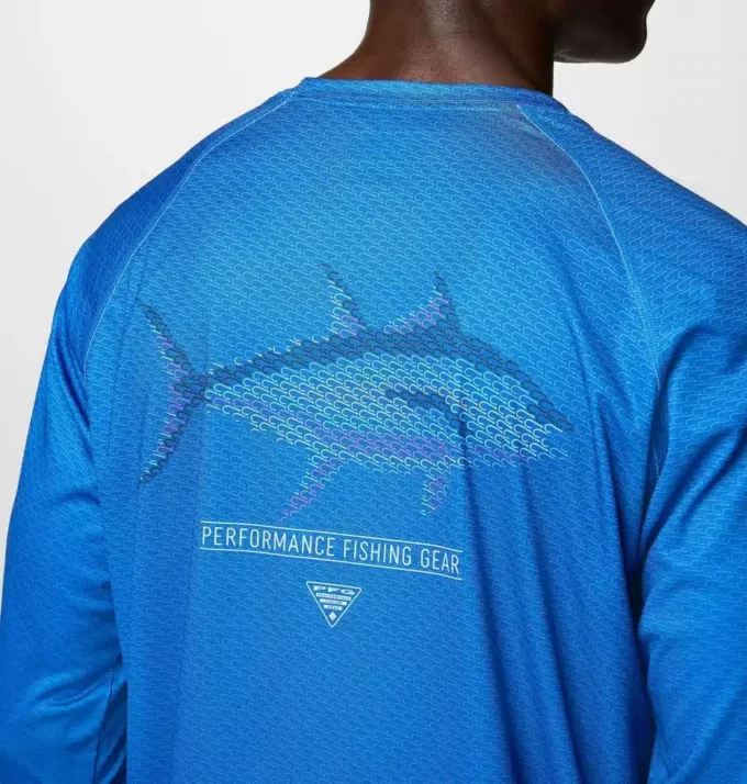 Men PFG Super Terminal Tackle™ Super Fade Long Sleeve Shirt Men PFG Super Terminal Tackle™ Super Fade Long Sleeve Shirt
