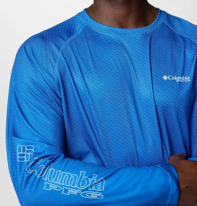 Men PFG Super Terminal Tackle™ Super Fade Long Sleeve Shirt Men PFG Super Terminal Tackle™ Super Fade Long Sleeve Shirt