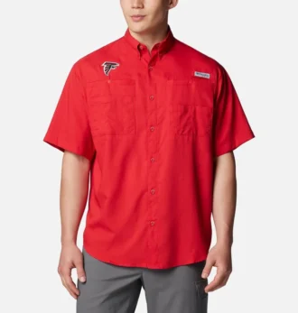 Men PFG Tamiami™ Short Sleeve Shirt – Atlanta Falcons