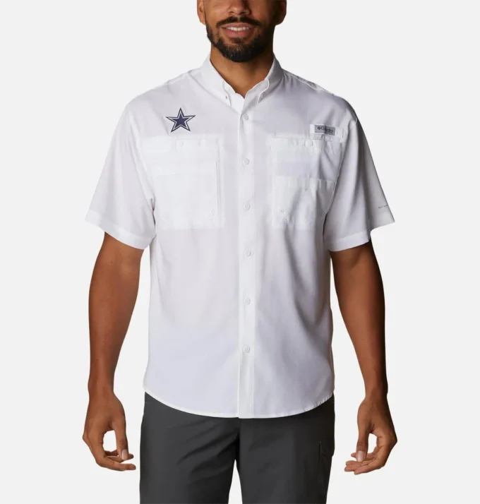 Men PFG Tamiami™ Short Sleeve Shirt – Dallas Cowboys