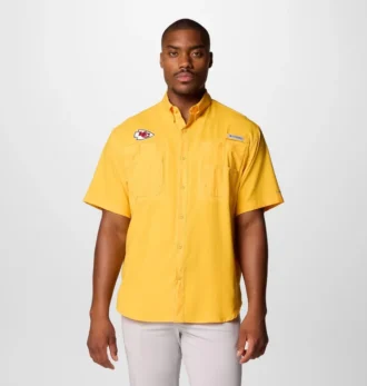 Men PFG Tamiami™ Short Sleeve Shirt – Kansas City Chiefs