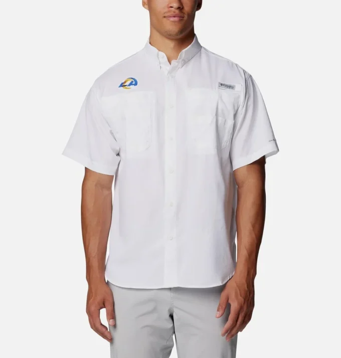 Men PFG Tamiami™ Short Sleeve Shirt – Los Angeles Rams Men PFG Tamiami™ Short Sleeve Shirt – Los Angeles Rams