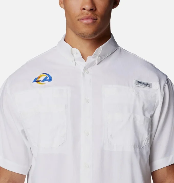 Men PFG Tamiami™ Short Sleeve Shirt – Los Angeles Rams Men PFG Tamiami™ Short Sleeve Shirt – Los Angeles Rams
