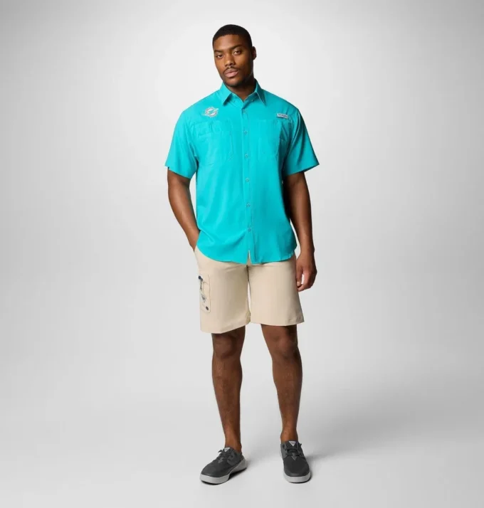 Men PFG Tamiami™ Short Sleeve Shirt – Miami Dolphins Men PFG Tamiami™ Short Sleeve Shirt – Miami Dolphins